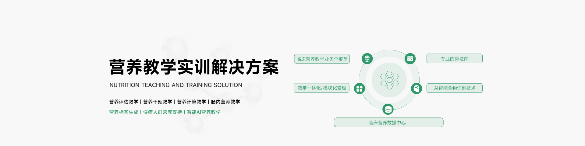 营养教学实训解决方案
