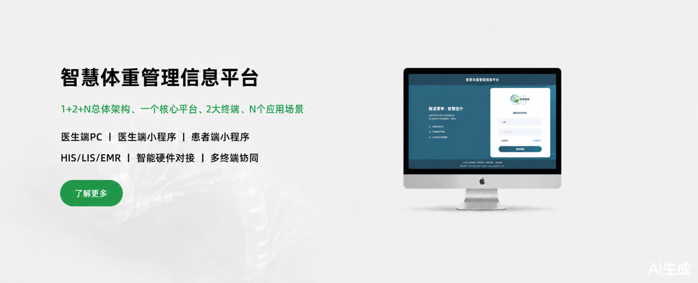 智慧体重管理信息系统